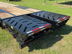 40' FHZ Gooseneck Deckover (2) 12K Axles Mega Ramps 25.9 GVWR 13078