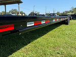 40' FHZ Gooseneck Deckover (2) 12K Axles Mega Ramps 25.9 GVWR 13078