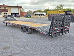 32' DKO Gooseneck Deckover 27' + 5' Mega Ramps (2) 12K Axles 11358