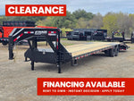 40' Stryker Gooseneck (2) 12K Axles Mega Ramps Dual Wheels 3506