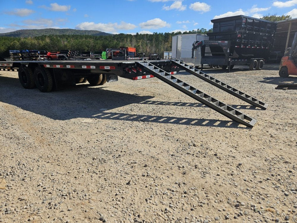 40' Stryker Gooseneck (2) 12K Axles Straight Deck Dual Wheels 3654