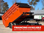 Stryker 14' BP Roll off Bundle (2) 7k Axles + 3 Bins w/ 4' Walls 2579