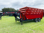 Dura Haul 14' GN Roll off Bundle (2) 8k Axles + 3 Bins w/ 4' Walls 0917-C
