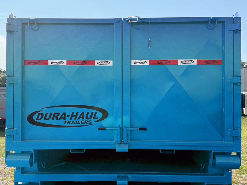 Dura Haul 14' GN Roll off Bundle (2) 8k Axles + 3 Bins w/ 4' Walls 0917-B