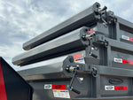 Dura Haul 16' GN Roll off Bundle (2) 7k Axles + 3 Bins w/ 4' Walls 0963-D