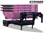 Stryker 16' GN Roll off Bundle (2) 8k Axles + 3 Bins w/ 4' Walls 2816-A