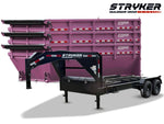 Stryker 16' GN Roll off Bundle (2) 7k Axles + 3 Bins w/ 4' Walls 2749-A