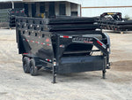Horizon 14' RDZ GN Roll off Bundle (2) 7k Axles + 3 Bins w/ 4' Walls 3358-B