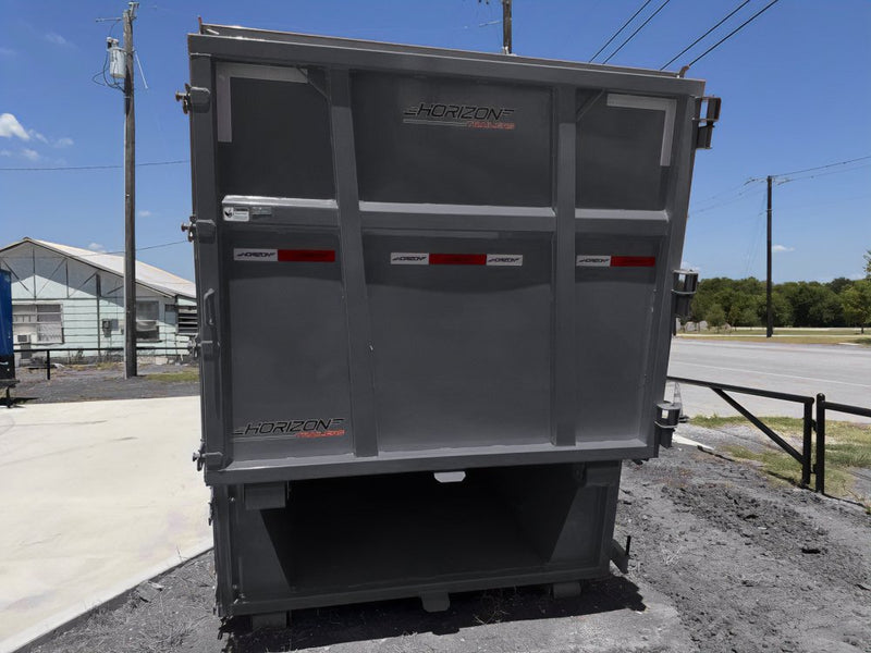 Horizon 20' HRD GN Roll off Bundle (2) 10k Axles + 2 Bins w/ 6' Walls 0096-B