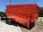 Horizon 20' HRD GN Roll off Bundle (2) 10k Axles + 2 Bins w/ 6' Walls 7744-B