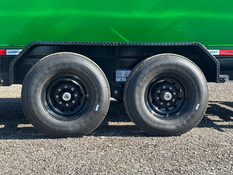 Horizon 14' RDZ GN Roll off Bundle (2) 7k Axles + 3 Bins w/ 4' Walls 7963-A