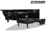Stryker 16' GN Roll off Bundle (2) 7k Axles + 1 Bin w/ 4' Walls 2581-E