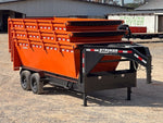 Stryker 14' GN Roll off Bundle (2) 7k Axles + 3 Bins w/ 4' Walls 2581-C