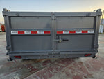 14' Stryker SDT Bumper Pull Dump Trailer 36" Side Walls - (2) 7k Axles 3762