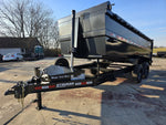 16' Stryker SDT Bumper Pull Dump Trailer 48" Side Walls - (2) 7k Axles 3760