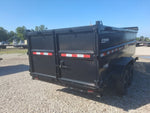 16' Stryker SDT Bumper Pull Dump Trailer 48" Side Walls - (2) 7k Axles 3760