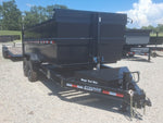 16' Stryker SDT Bumper Pull Dump Trailer 48" Side Walls - (2) 7k Axles 3760