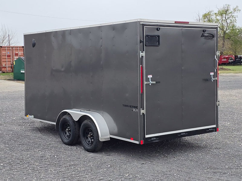 7' x 16' Traverse DLX Flat Top V Nose (2) - 3500 lb Axle 130831