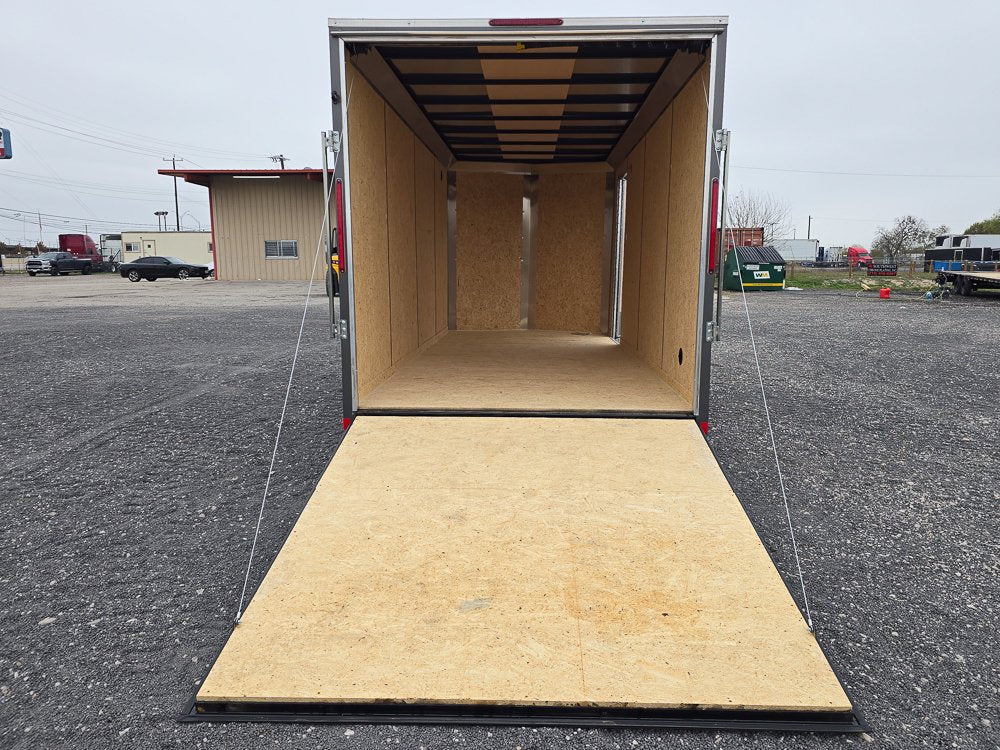 7' x 16' Traverse DLX Flat Top V Nose (2) - 3500 lb Axle 130831