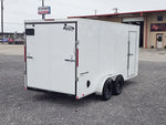 7' x 16' Traverse DLX Flat Top V Nose (2) - 3500 lb Axle 130832
