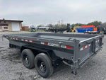 14' Stryker EDT Bumper Pull Dump Trailer 20" Side Walls - (2) 7k Axles 3887
