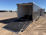 8.5 x 24 Journey SE Flat Top Sloped V Nose Car Hauler (2) 5200 lbs Axles 132855
