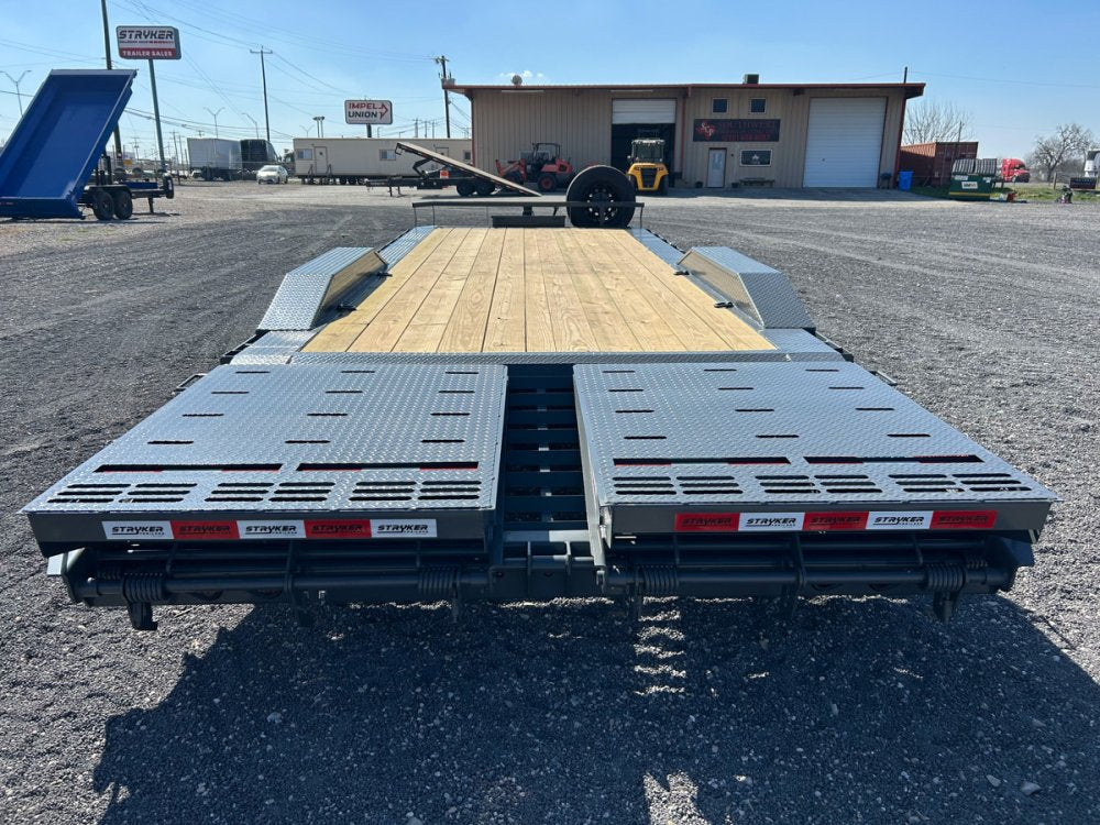 24' Stryker SET Bumper Pull Equipment Trailer DOF - (2) 7K Axles 3795