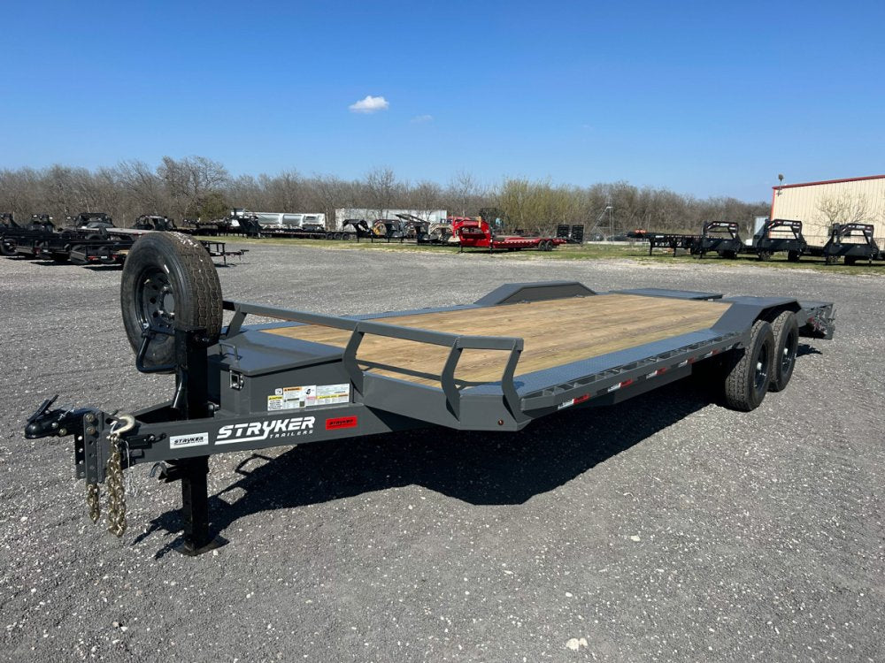 24' Stryker SET Bumper Pull Equipment Trailer DOF - (2) 7K Axles 3795