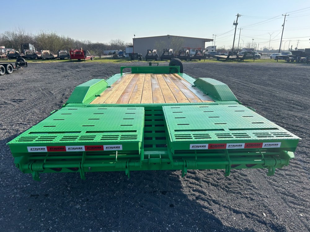 22' Stryker SET Bumper Pull Equipment Trailer DOF - (2) 8K Axles 3792