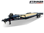 24' Stryker SET Bumper Pull Equipment Trailer DOF - (2) 8K Axles 3790