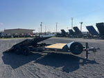 22' Tilt Trailer Drive Over Fenders, 7K Axles 3803