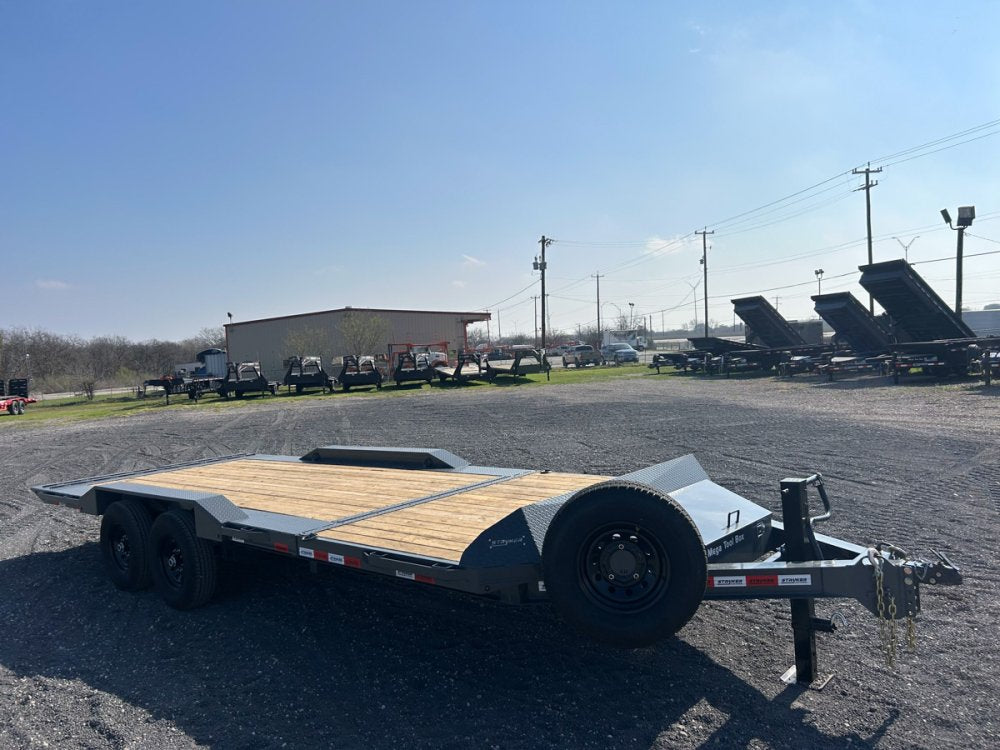 22' Tilt Trailer Drive Over Fenders, 7K Axles 3803