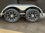 7 x 14 Look Trailers ST DLX Flat Top V Nose Enclosed Trailer - (2) 3.5k lb Axles 141503