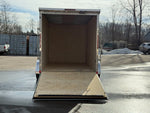 7 x 14 Look Trailers ST DLX Flat Top V Nose Enclosed Trailer - (2) 3.5k lb Axles 141503