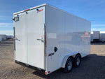 7 x 16 Journey SE Flat Top Sloped V Nose (2) 3500 lbs Axles 133863