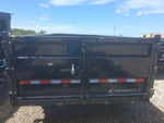 16' x 83" Iron Bull DTB Bumper Pull Dump Trailer 36" Side Walls - (2) 7,000 lb Axles 102337