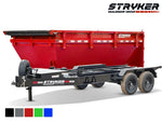 Stryker 14' BP Roll Off Bundle (2) 7k Axles + Bin 4' Walls R1BP14