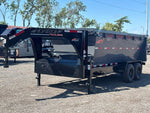 Horizon 16' RDZ GN Roll off Bundle (2) 7k Axles + Bin 4' Walls DZGN16