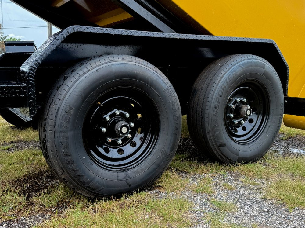 Dura Haul 16' GN Roll Off Bundle (2) 8k Axles + Bin 4' Walls OGN168
