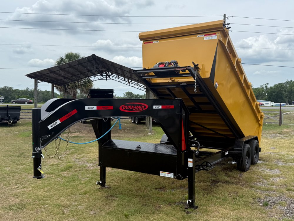 Dura Haul 16' GN Roll Off Bundle (2) 8k Axles + Bin 4' Walls OGN168
