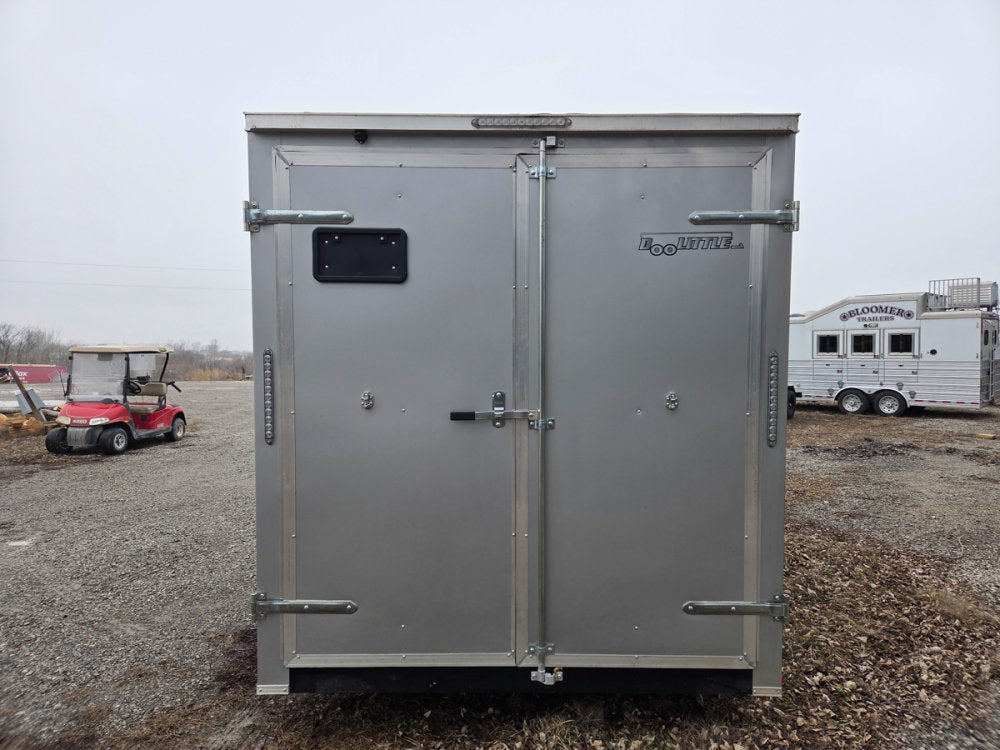 7 x 14 Doolittle Enclosed Trailer - (2) 3.5k Axle 70748