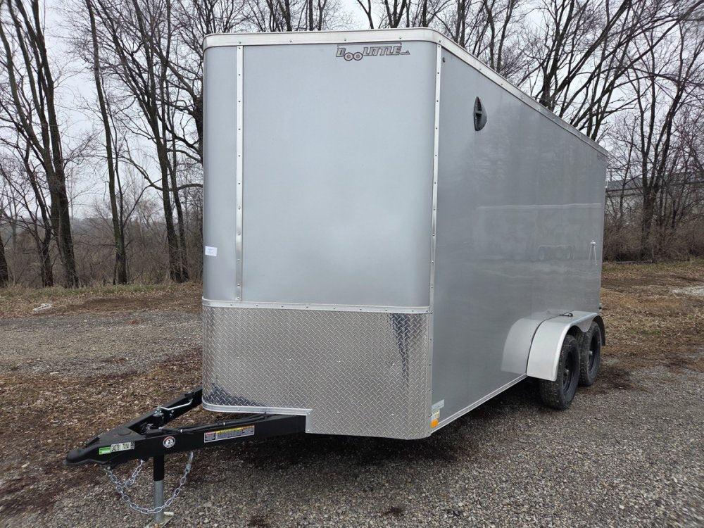 7 x 14 Doolittle Enclosed Trailer - (2) 3.5k Axle 70748