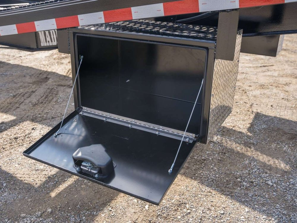53' Ultra Max 4 Car Trailer, 10K Axles, 102" Wide, 30" Wide Grate, 9' Aluminum Ramps 149125