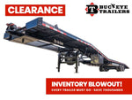53' Ultra Max 4 Car Trailer, 10K Axles, 102" Wide, 30" Wide Grate, 9' Aluminum Ramps 149125