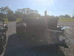 16' x 83" Iron Bull DTB Bumper Pull Dump Trailer 24" Side Walls - (2) 7,000 lb Axles - Telescopic 111975