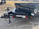 16' x 83" Iron Bull DWB Bumper Pull Dump Trailer 24" Side Walls - (2) 7,000 lb Axles 112400