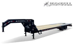 32' Iron Bull FLG Gooseneck Deckover Trailer Mega Ramps - (2) 10,000 lb Axles 913922
