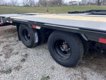 30' Iron Bull FLG Gooseneck Deckover Trailer Mega Ramps - (2) 10,000 lb Axles 914366