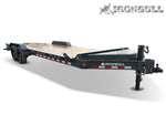 24' Iron Bull EWB Bumper Pull Equipment Trailer Mega Ramps - (2) 7,000 lb Axles 111299