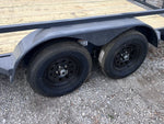 14' x 83" Iron Bull UTB Bumper Pull Utility Trailer - (2) 3,500 lb Axles 112463